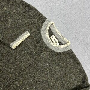 VTG Winona Sweater Men's XL Flecked Wool Ringer Fisherman Knit Crew Pullover USA
